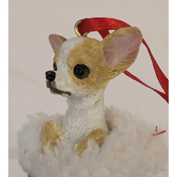 Santa's Little Pals Chihuahua Ornament from E & S Imports Dog Pets Animal Lovers - Picture 5 of 8